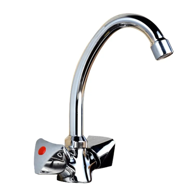 Hot Sale Brass Double Handle China Manufacture Sanitary Ware Factory Kitchen Faucet mixer dual handle water tap