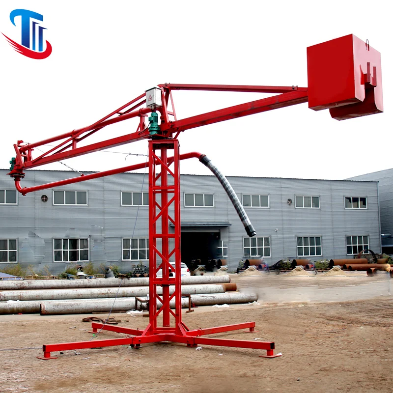 Electrical Remote Control Concrete placing boom  Spider Concrete Placing Boom for Construction