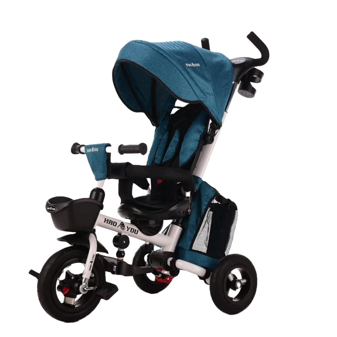 Hot sale Baby Tricycle CE Certificate child trike Wholesale Cheap 4 in 1 Tricycle for Toddlers