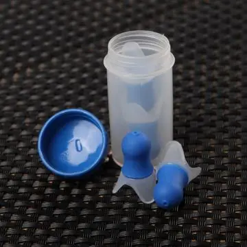 Pressure reduction hearing protection safety soft silicone aviation earplugs