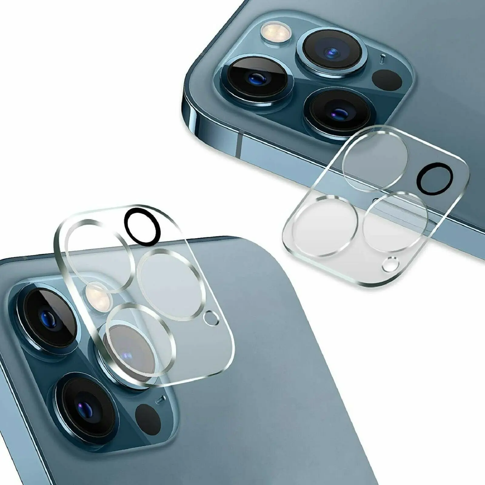 9H Camera Lens For iPhone 13, 12, 11 Pro MAX Case Protector Tempered Glass Cover