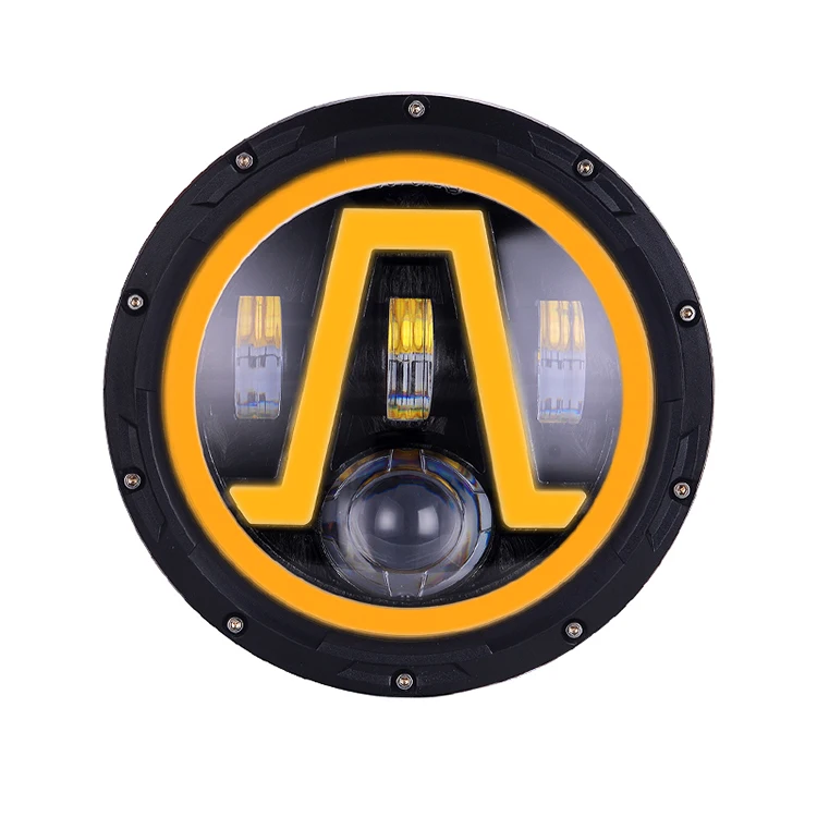 Новый продукт 2020 модифицированные фары 65 Вт светодиодная фара головного света для бездорожья 7 дюймов фары автомобиля