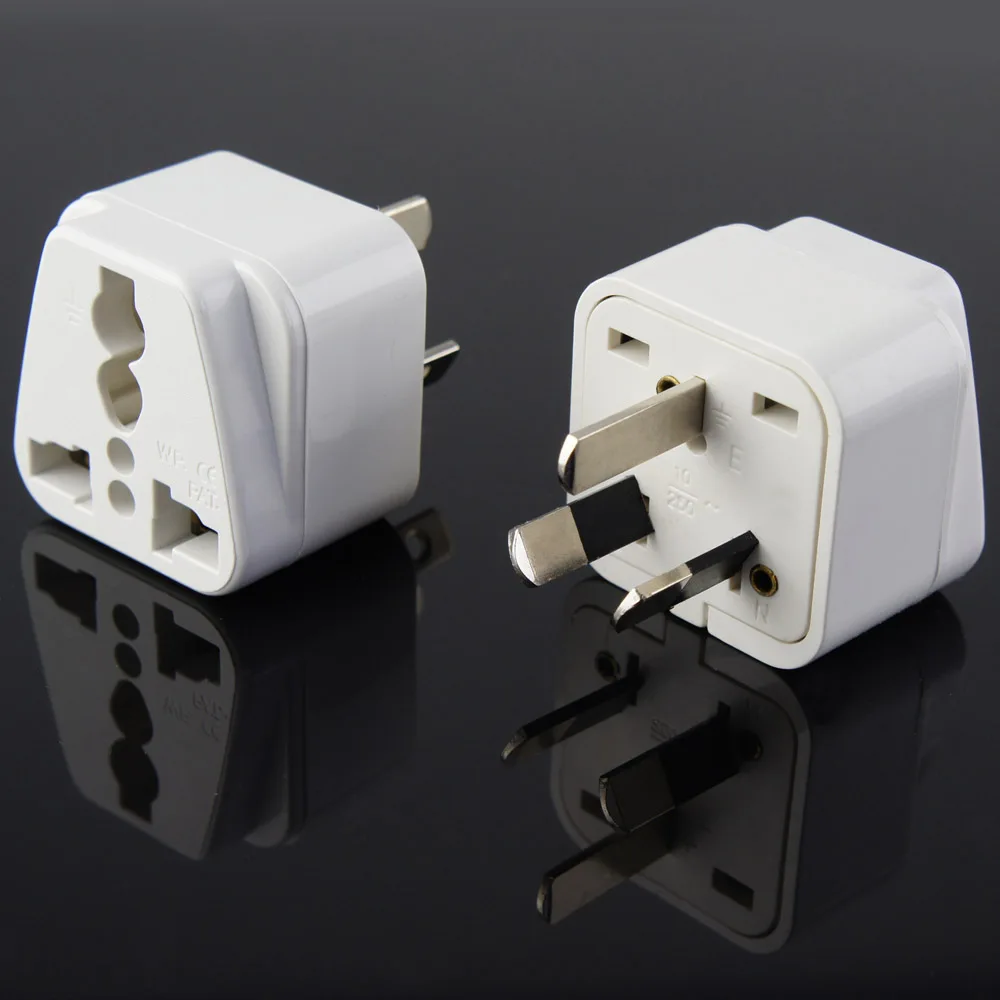 Wonplug New Product Hot Sell  Universal US UK EU World to AU China  3 Prongs Plug Adapter AUS Travel Adaptor