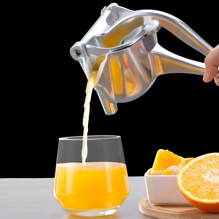Metal Fruit Juicer Portable Manual Juicer Hand Press Fruit Machine Citrus Juicer