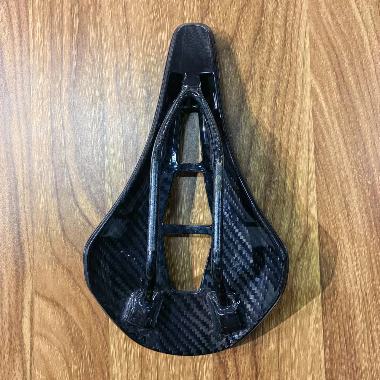 3D Printed Hollow Carbon Fiber Road Bike Front Seat Mat Ventilation Racing Bike Saddle