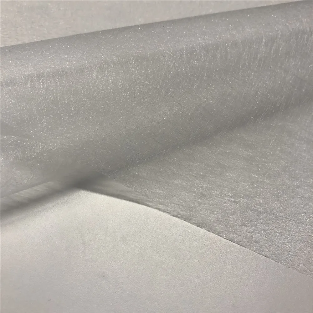 China wholesale 100%PA glue interlining double side fusible interlining hot melt web for fashion dress (#DS23)