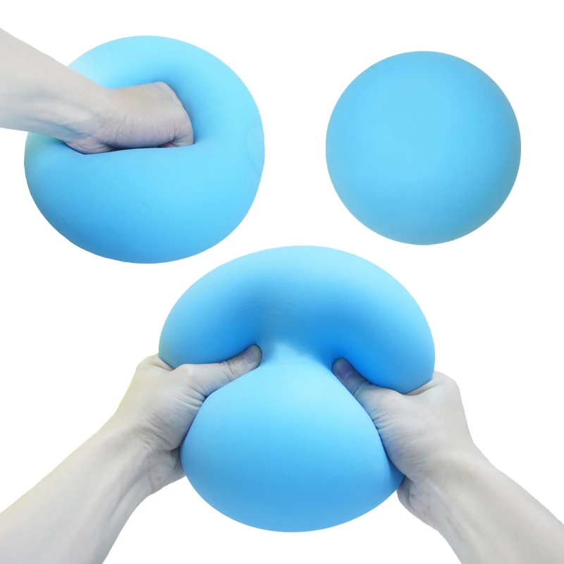 6 Inch Huge Squishy Giant Stress Relief Ball Fidget Toy Anti Stress Anxiety Relief Sensory Toy for Adults and Children