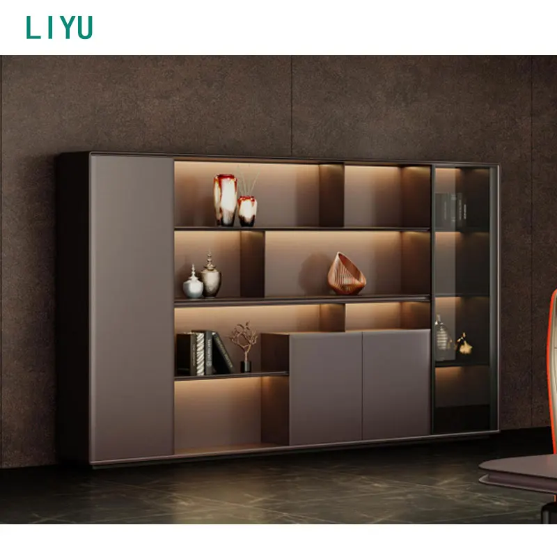 Liyu New design manager office desk ceo office desk luxury executive director office table for business furniture