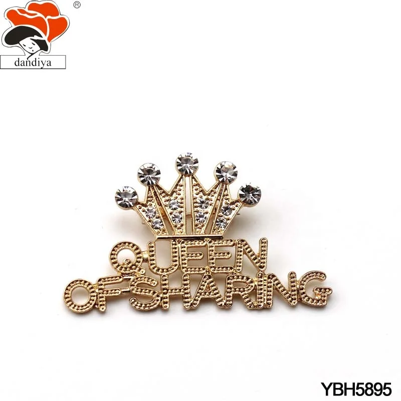 Crown Crystal Brooch  for MK Mary Kay  woman JEWELRY  Queen of Sharing Queen of Sales pin brooch