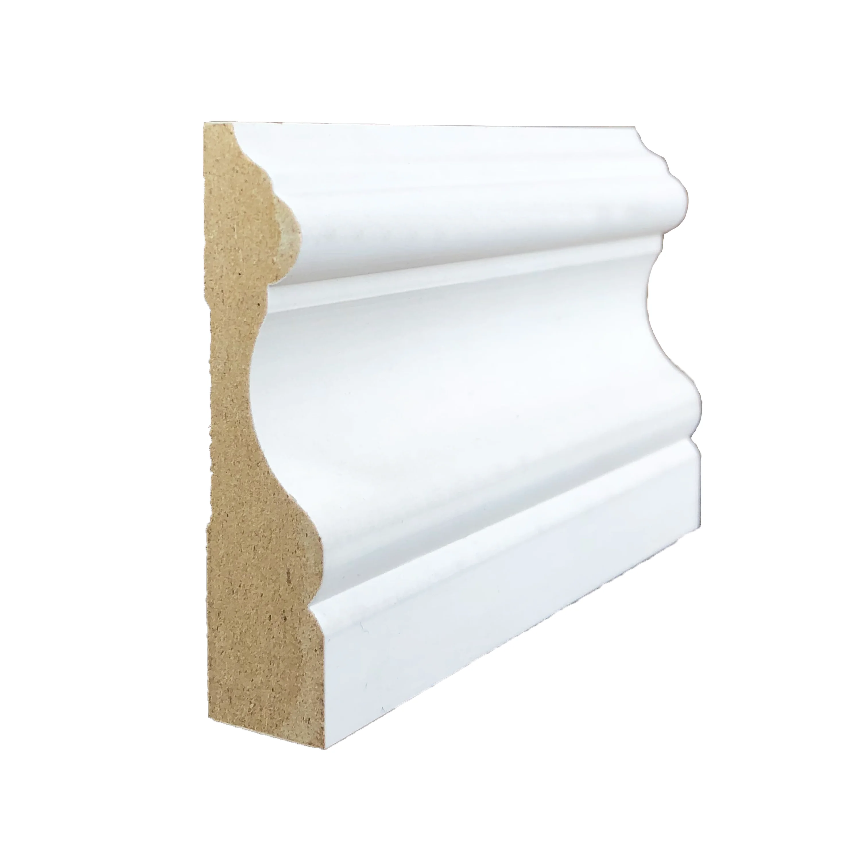 white primed base molding mdf moulding  wood moulding architrave Mdf baseboard