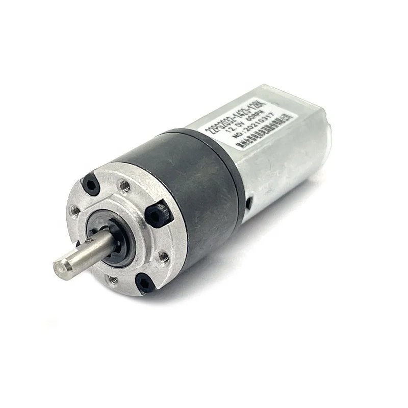 12V 50RPM 0.2A 22mm micro DC 12 volt mini planetary gearbox dc brush gear motor