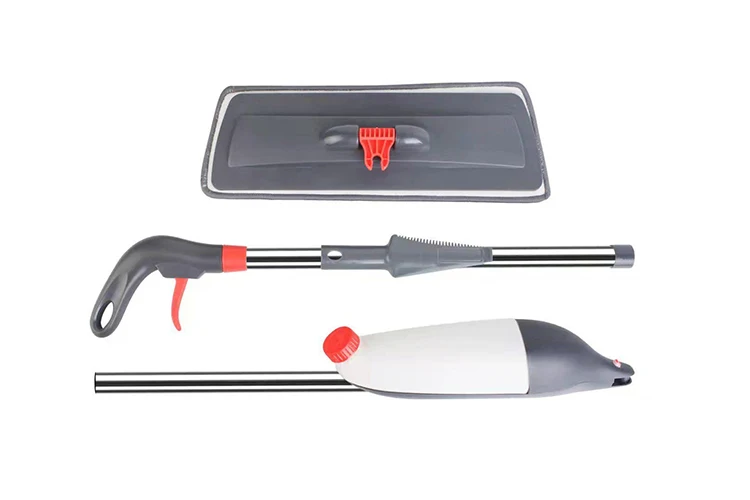 Household Floor Cleaning Iron Spray Paint Spray Flat Mop 360 Degree Flat Water Spray Mop