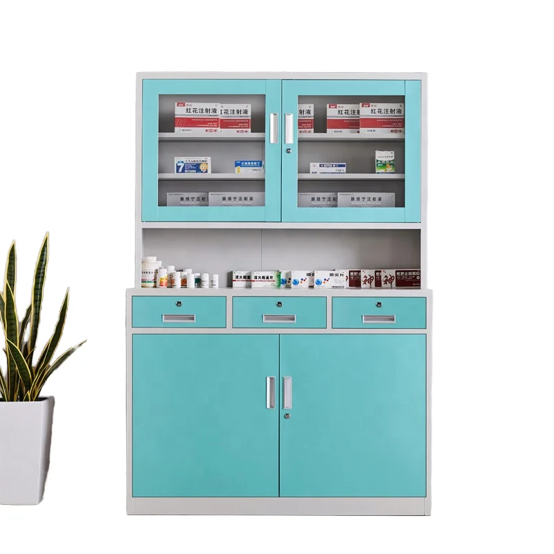 Modern Design Medical Metal Medicine Cabinet Hospital Furniture Steel Construction medical desk