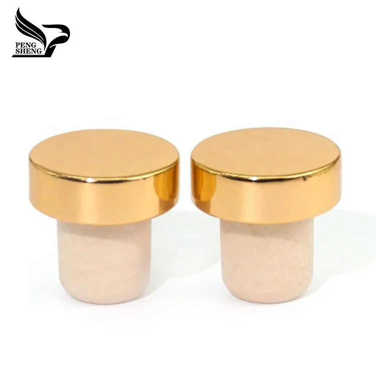 Custom Aluminum Top T Shape Wine Bottle Cork Stopper