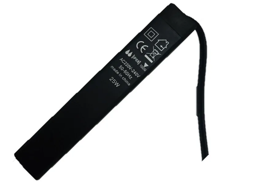 GAKO HT-10 Automatic Mini Heater for Aquarium 10W solid black ughin material scald prevention