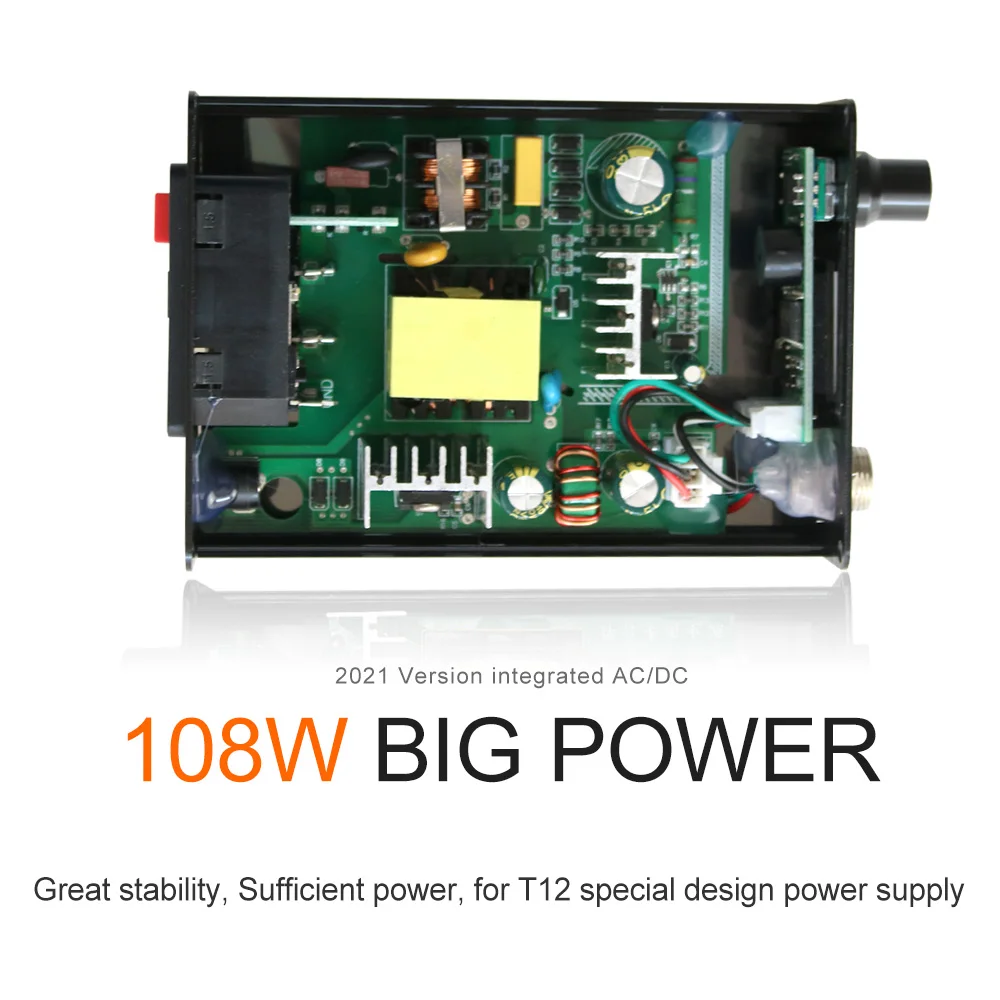  STC T12-956 паяльная станция электронная паяльник для подключения к OLED цифровая T12 припоя очищайте жало паяльника с T12-P9 ручка штепсельная вилка европейского