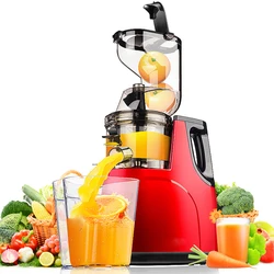 Orange Citrus Fruit Juicer Machine Commercial Electric Cold Press Extractor Machine Slow Juicer