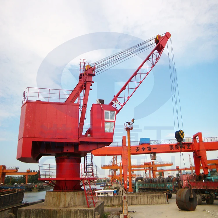 High Quality Fixed Portal Crane Rotating Homework Hydraulic Portal Crane for Shipbuilding Industry