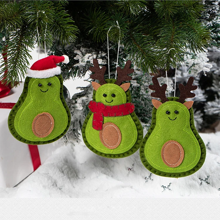 2020 Felt Christmas Tree Kids Decorations Hanging Ornaments Home Decor Children Gift Hot sale products