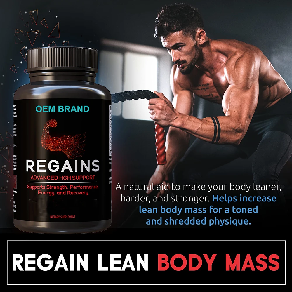 Advance Formula 13-in-1 Anabolic Supplement Capsules with Tongkat Ali for Men Supplement Increase Stamina