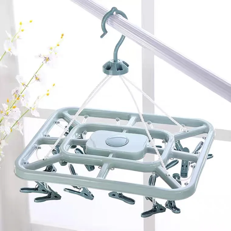 Plastic Clothes Pegs Laundry Hanging Household Clothespins Socks Underwear Drying Hanger Peg