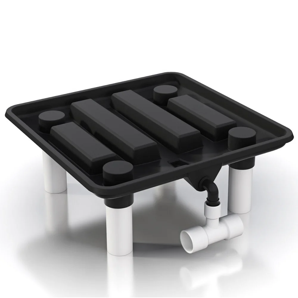 In stock big demand in USA/canada 15.5inch 22inch black/white watering system medical plant runoff nursery trays