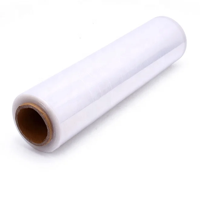 
hand and machine use lldpe clear stretch film roll 