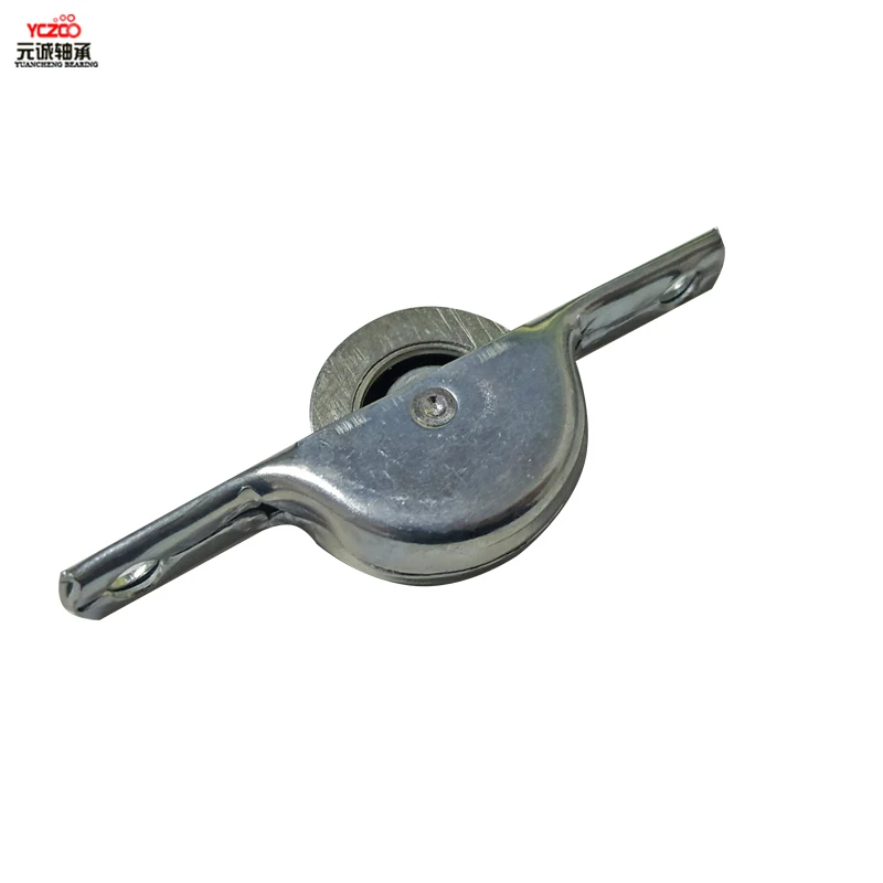 3/4 inch steel wheel for aluminum screen bottom sliding track
