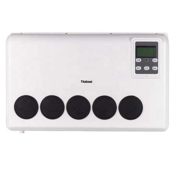 New design truck air conditioner 24v 12v with dc compressor