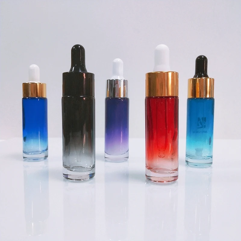 Luxury Empty Light Lotion Pump Cosmetic 1oz glass oil dropper Bottle Containers Skincare Packaging Glass Cream Jar