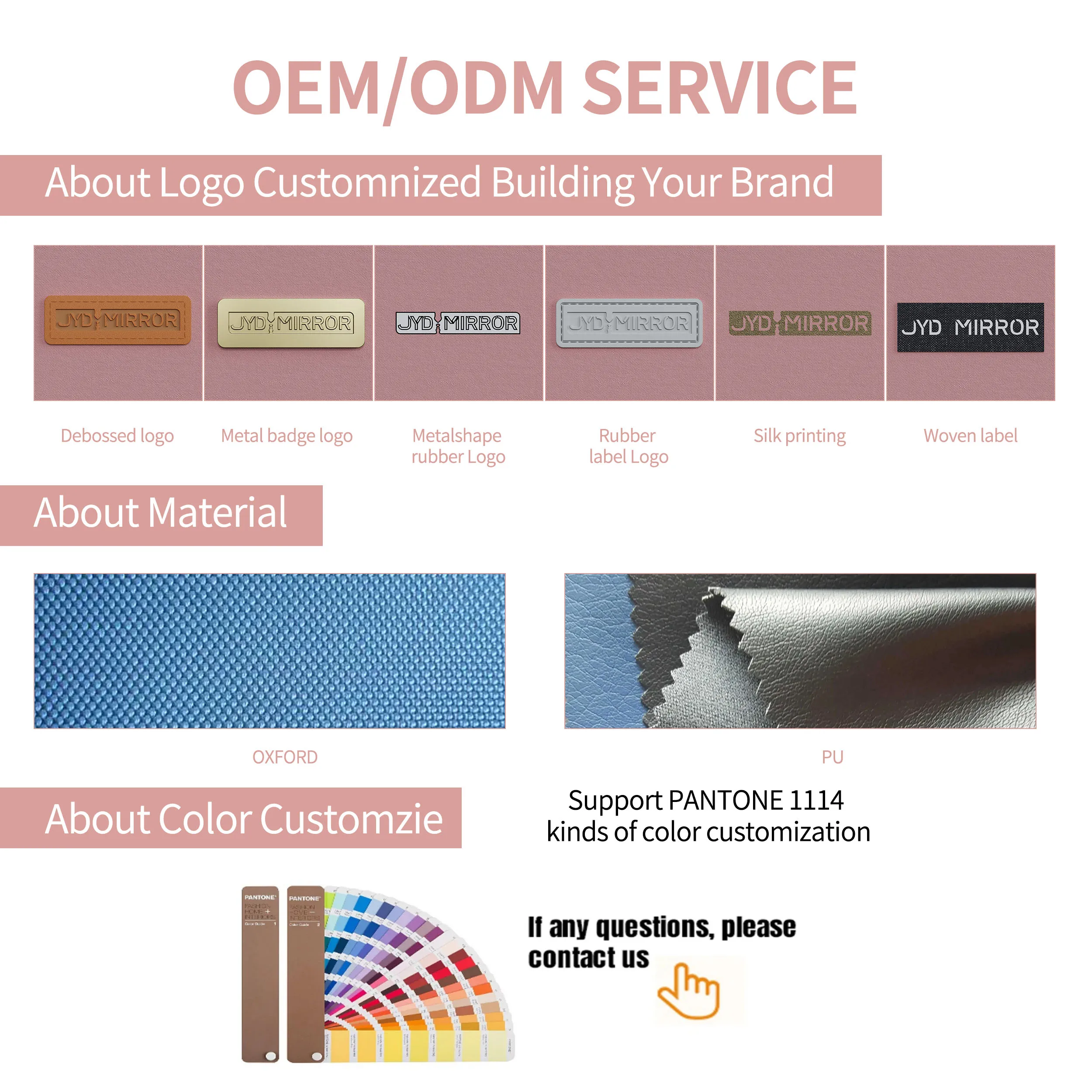 Custom Logo Make Up Cosmetic Lighted Storage Box Pu Leather Portable Travel Makeup Bag Case With Led Light Mirror