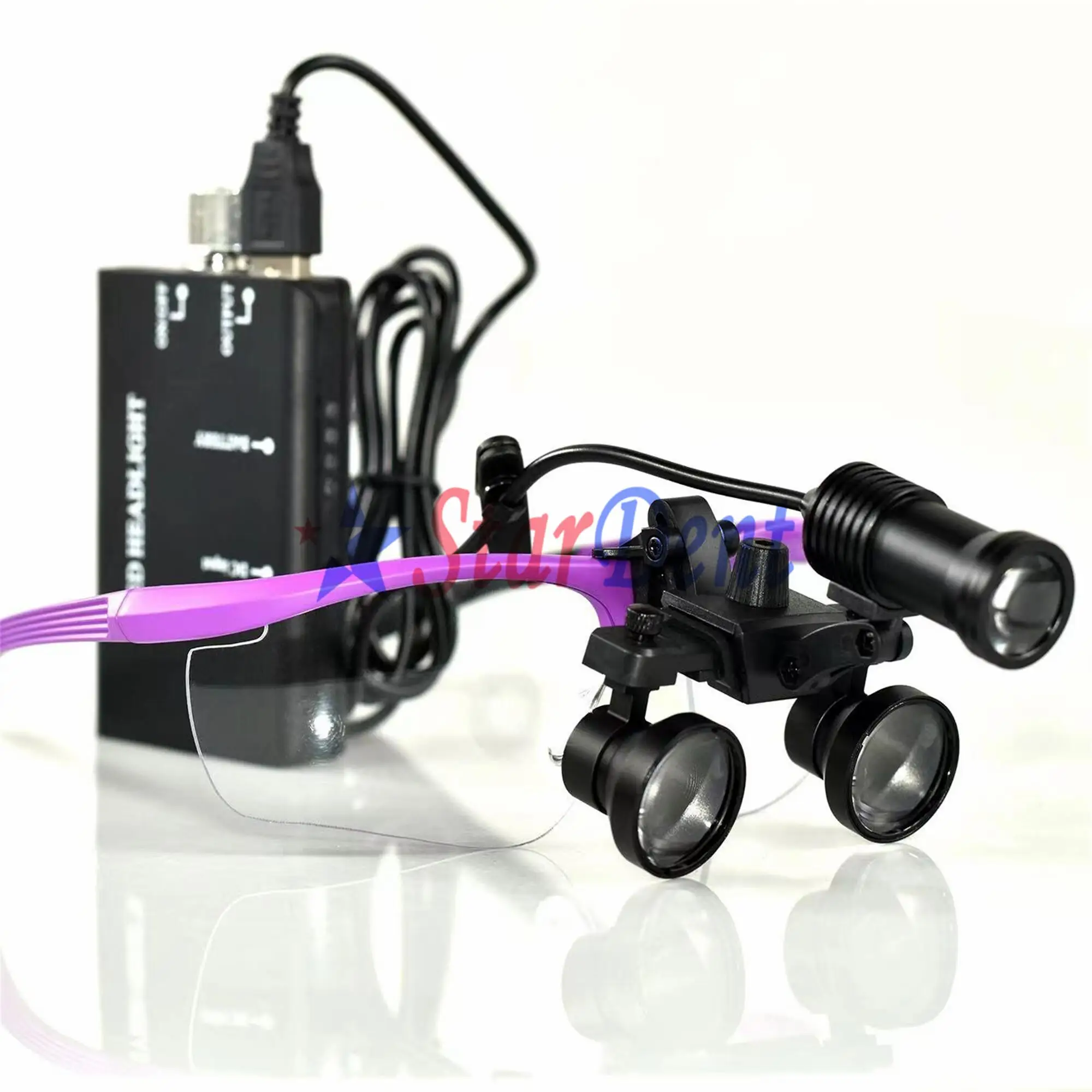 Dental Binocular Loupes 5W LED Light Surgical Loupes 2.5X 3.5X Dental Magnifying Lenses Dental products Supply