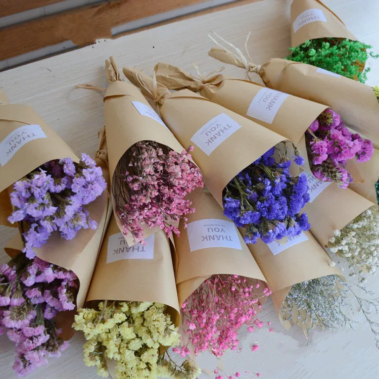  20 листов/пакет 50*70 см переработанная коричневая крафт-оберточная бумага для упаковки подарков и цветочного клатча