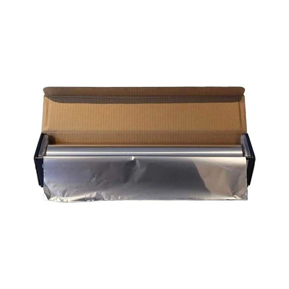 8011 Embossed Aluminum Foil Roll Household Food Grade Aluminum Foil Rolls Paper Kitchen Aluminium Foil Insulation