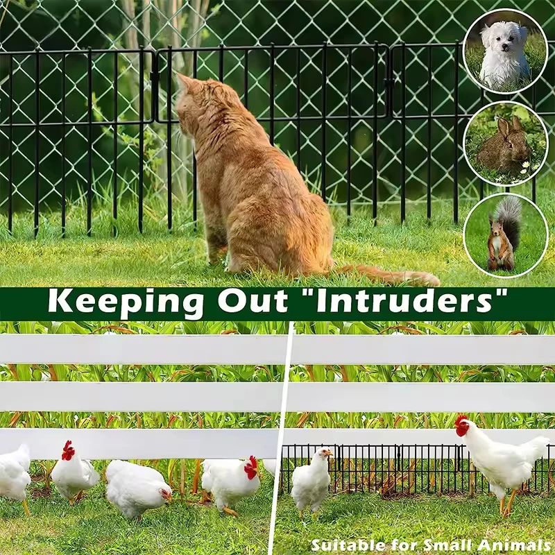 Hot sale Small/Medium Animal Adjustable Barrier Fence 17 in*20 Ft Underground Decorative Garden Fencing