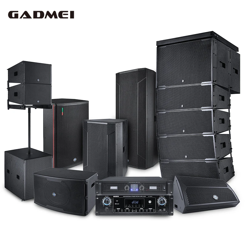 GADMEI Pro Audio CM15 Wooden full range pa Passive 15 inch monitor Speaker professional