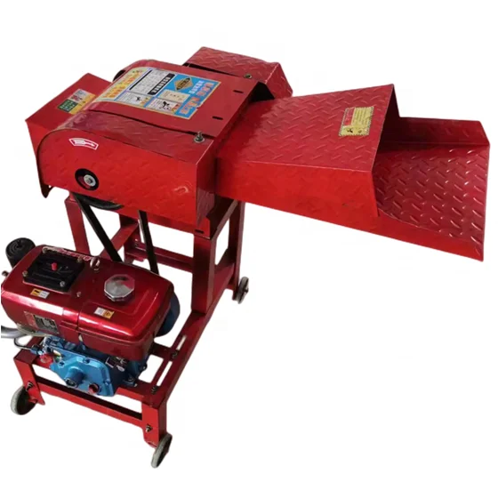 380 V 7.5 KW electric motor hay cutter corn grinder 5 6 blades stainless steel material grass shredder