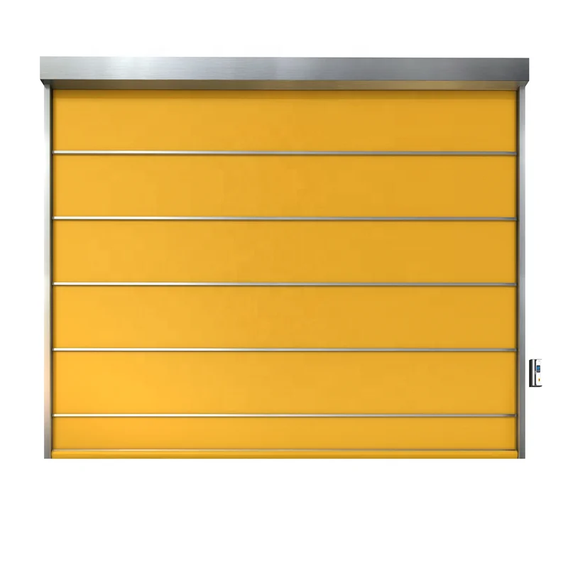 Plastic Rolling up Shutter High Speed PVC Door for warehouse and workshop