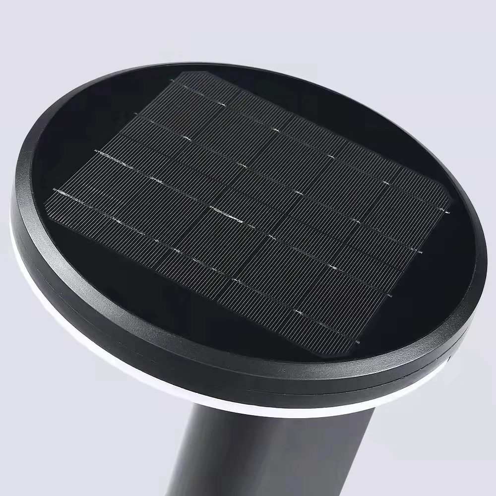 outdoor waterproof integrated led solar garden light for lawn patio yard walkway driveway solar path courtyard lamp