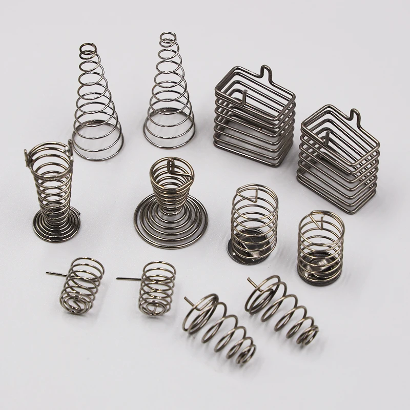 Yisen customized tinned battery contact touch switch spring for battery contacts