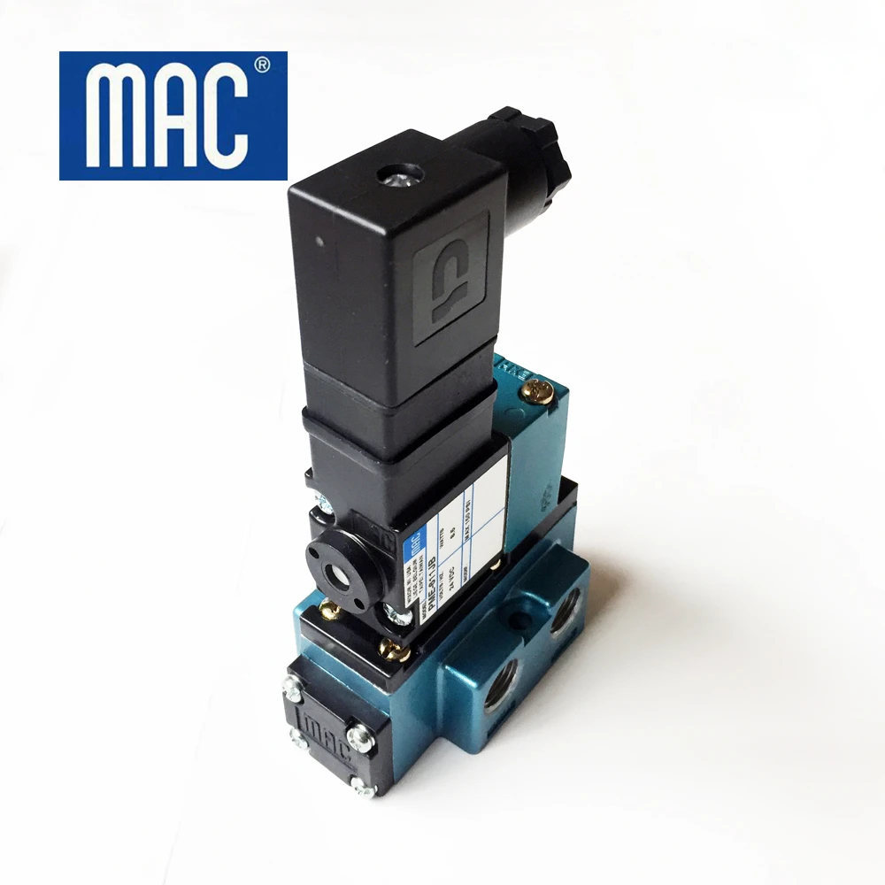 Прямые СОЛЕНОИДНЫЕ и СОЛЕНОИДНЫЕ управляемые клапаны MAC 916B-PM-611JB