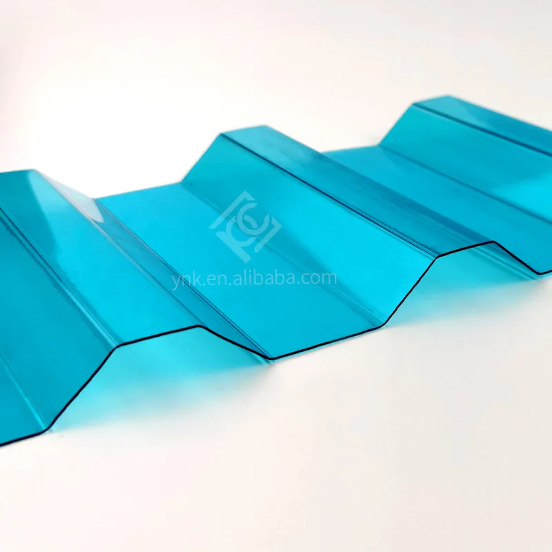 corrugated roofing sheets 1mm feuille de polycarbonate corrugated roof panel
