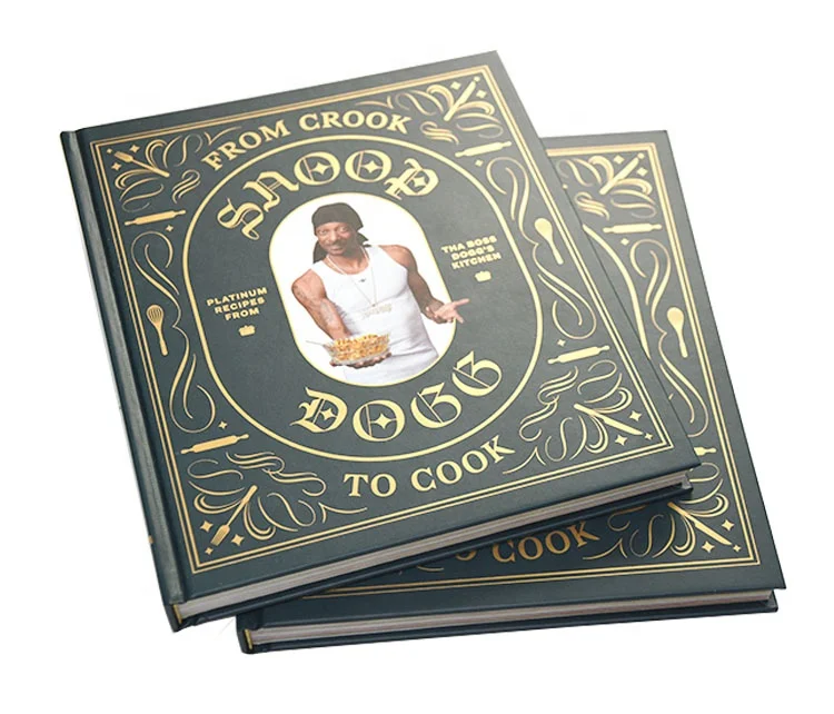 Книга с твердым переплетением, густые книжки с десертами, печать рецептов, офсетная печать, бумага и картон на заказ