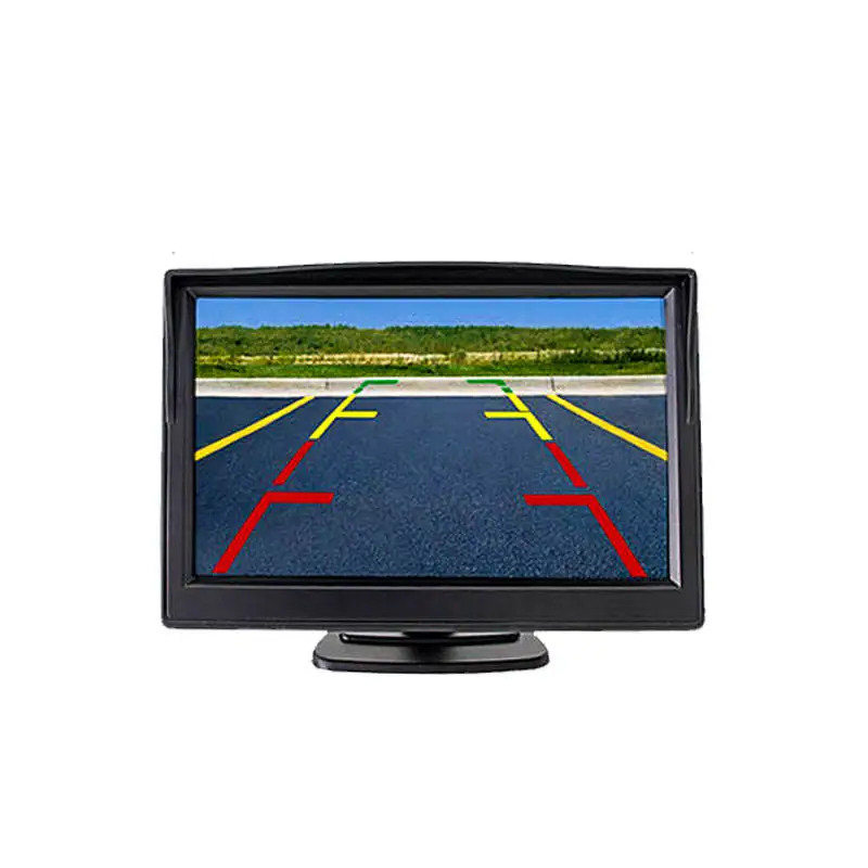 5 inch 480*272 car TFT lcd monitor car reverse rear view camera desktop display car monitor