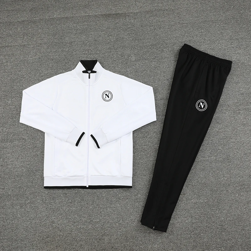 Latest Design High Quality Soccer Tracksuit Factory Men Football Jacket Suit