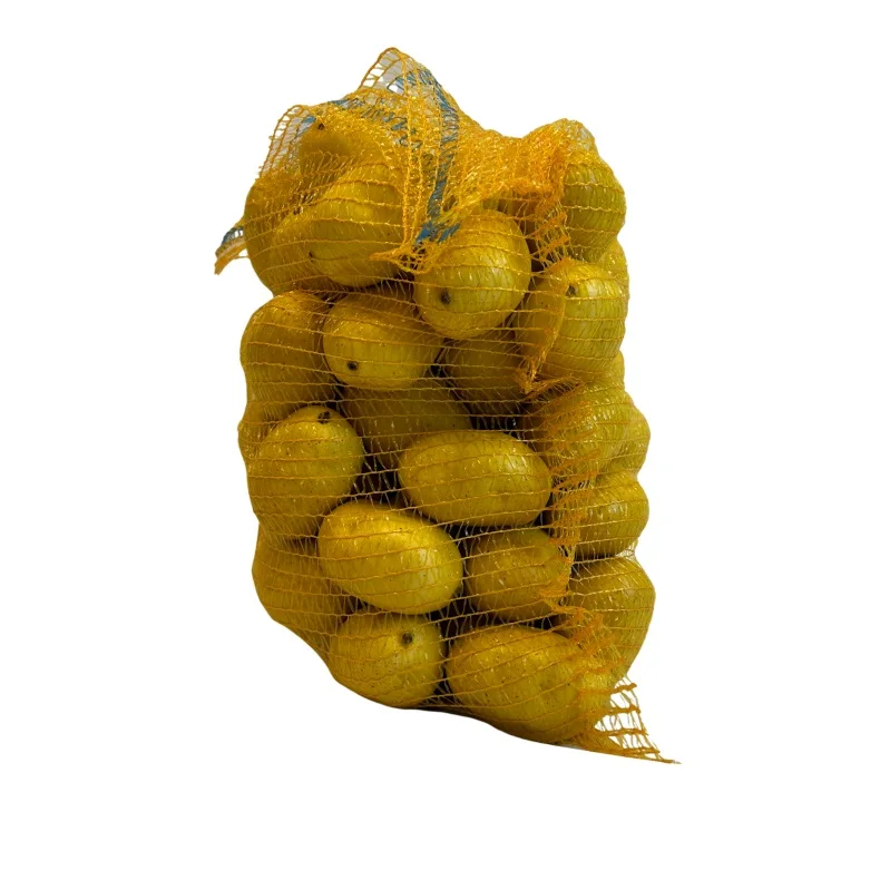 Manufacturer grocery weaving pe raschel leno drawstring net onion potato draw string mesh bag for firewood