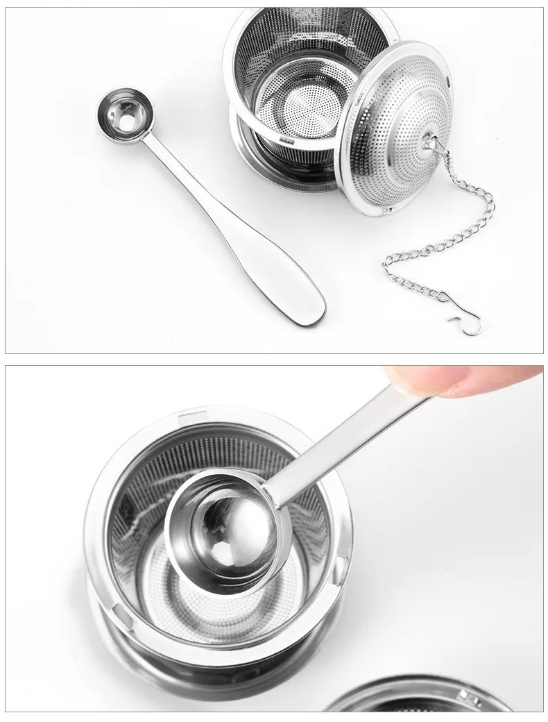 Newell Premium Quality Custom Logo Tea Spoon Metal 1G Measuring Spoons 2.5ML Stainless Steel Measuring Spoon For Matcha Coffee