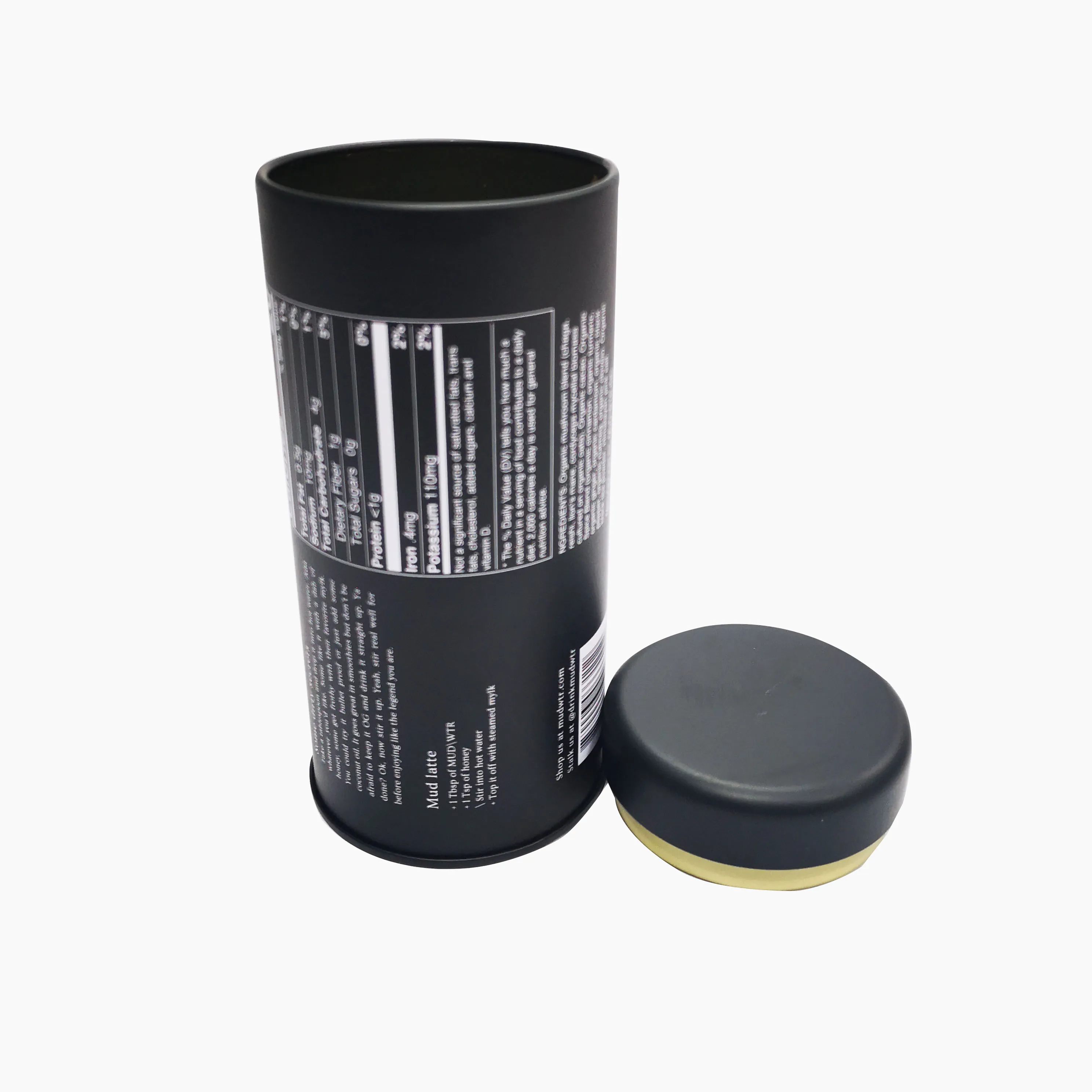 Hot selling  luxury food grade coffee bean tin box coffee tea tins seal round coffee can tin