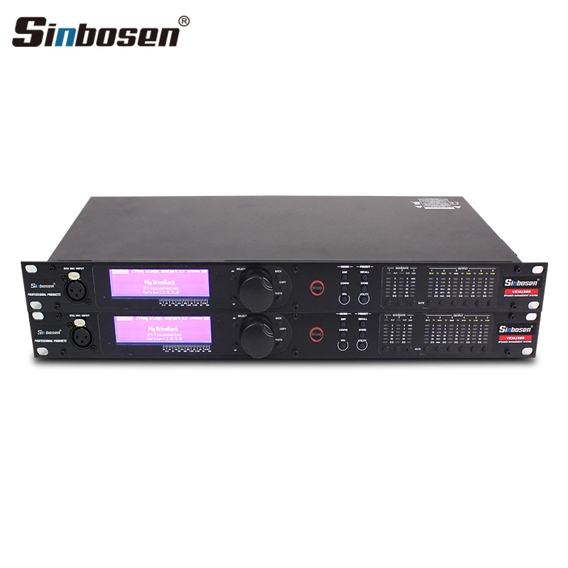 V-360 3 input 6 output manufacturers dsp digital audio processor