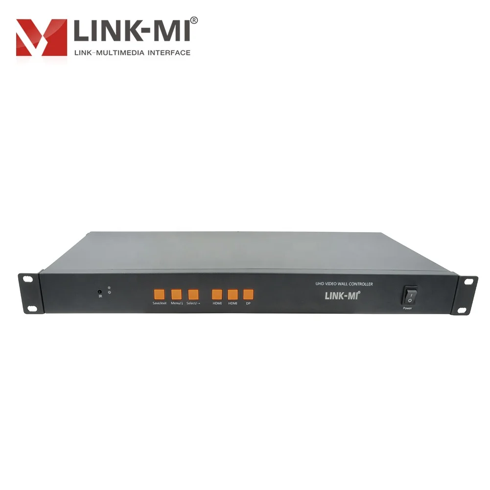 LINK-MI UHD 3X4 3x3 3x2 4K2K Video Wall Controller 3840x2160 Video Wall Processor Mobile signal + HDMI + DP Input 12 HDMI Output
